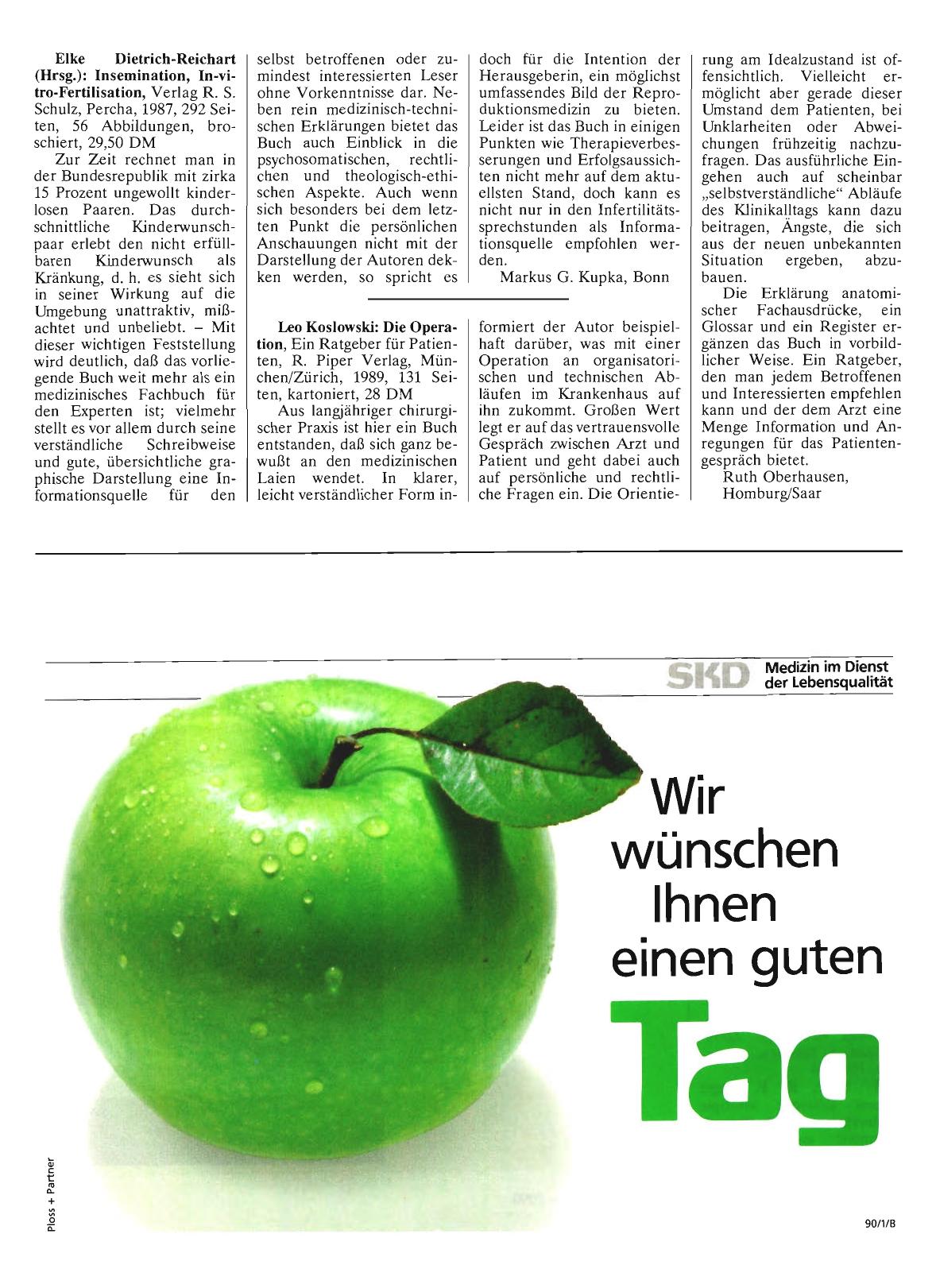 Vorschauseite 1: Leo Koslowski: Die Operation