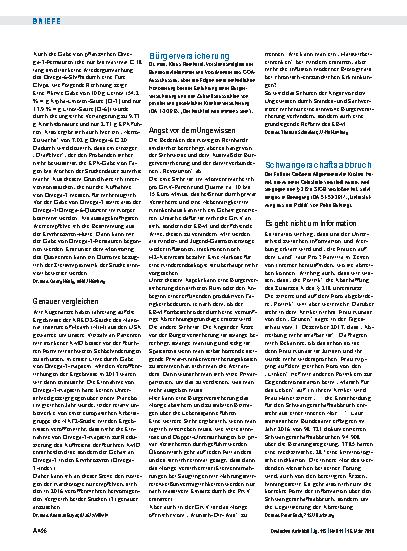Vorschauseite 1: Schwangerschaftsabbruch: Es geht nicht um Information