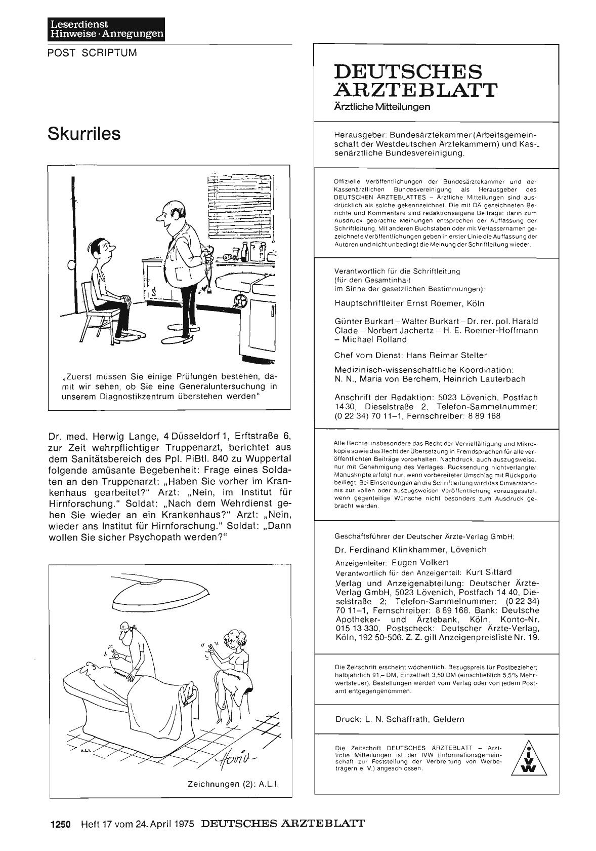 Vorschauseite 1: Skurriles