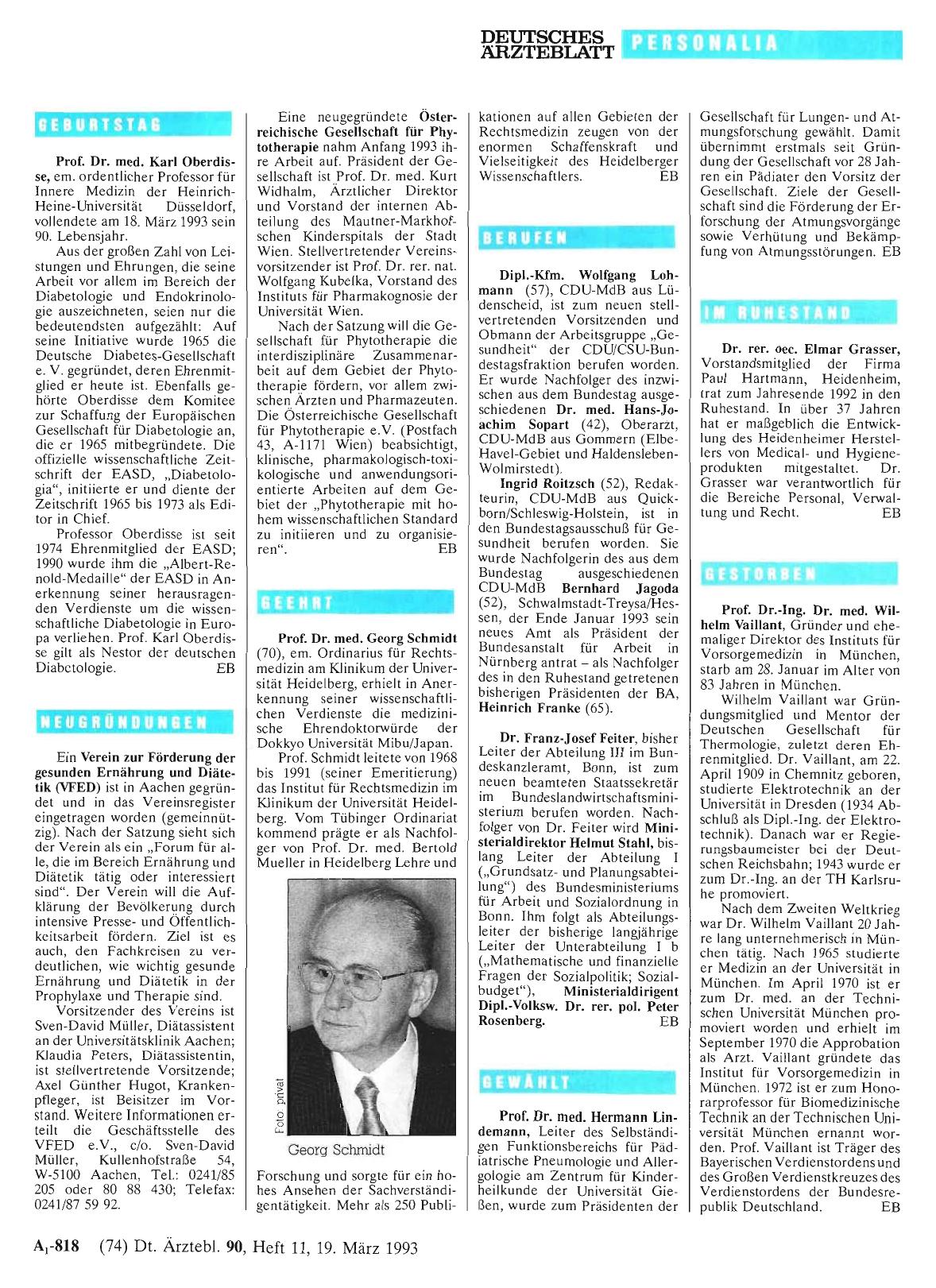 Vorschauseite 1: Geehrt