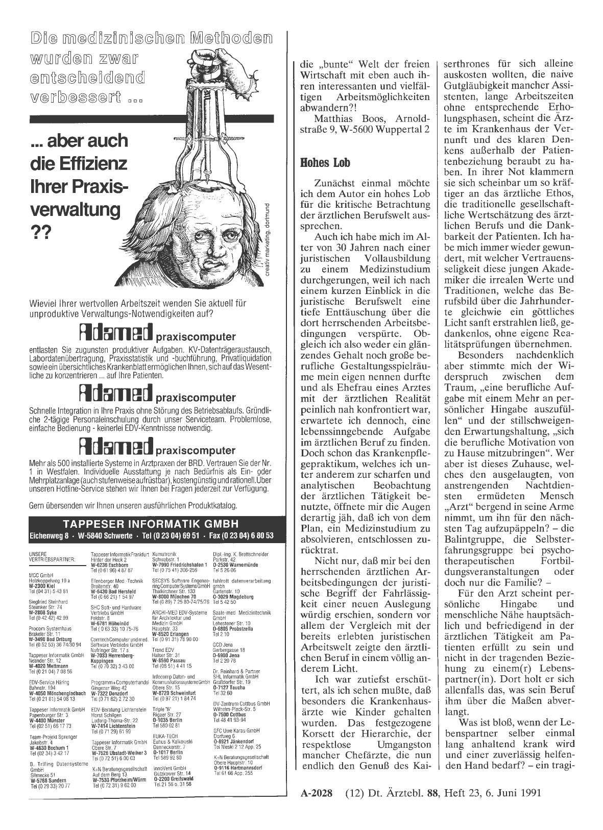 Vorschauseite 1: BERUFSWELT: Hohes Lob