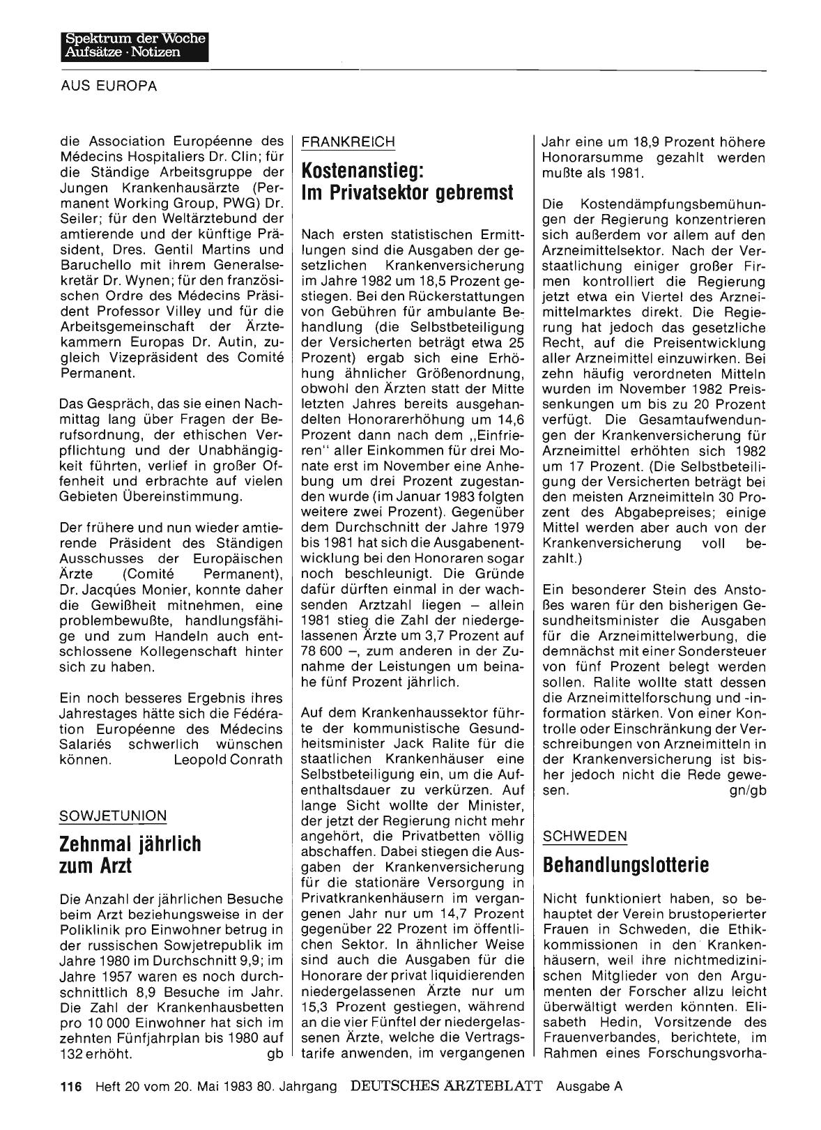 Vorschauseite 1: Frankreich: Kostenanstieg: Im Privatsektor gebremst