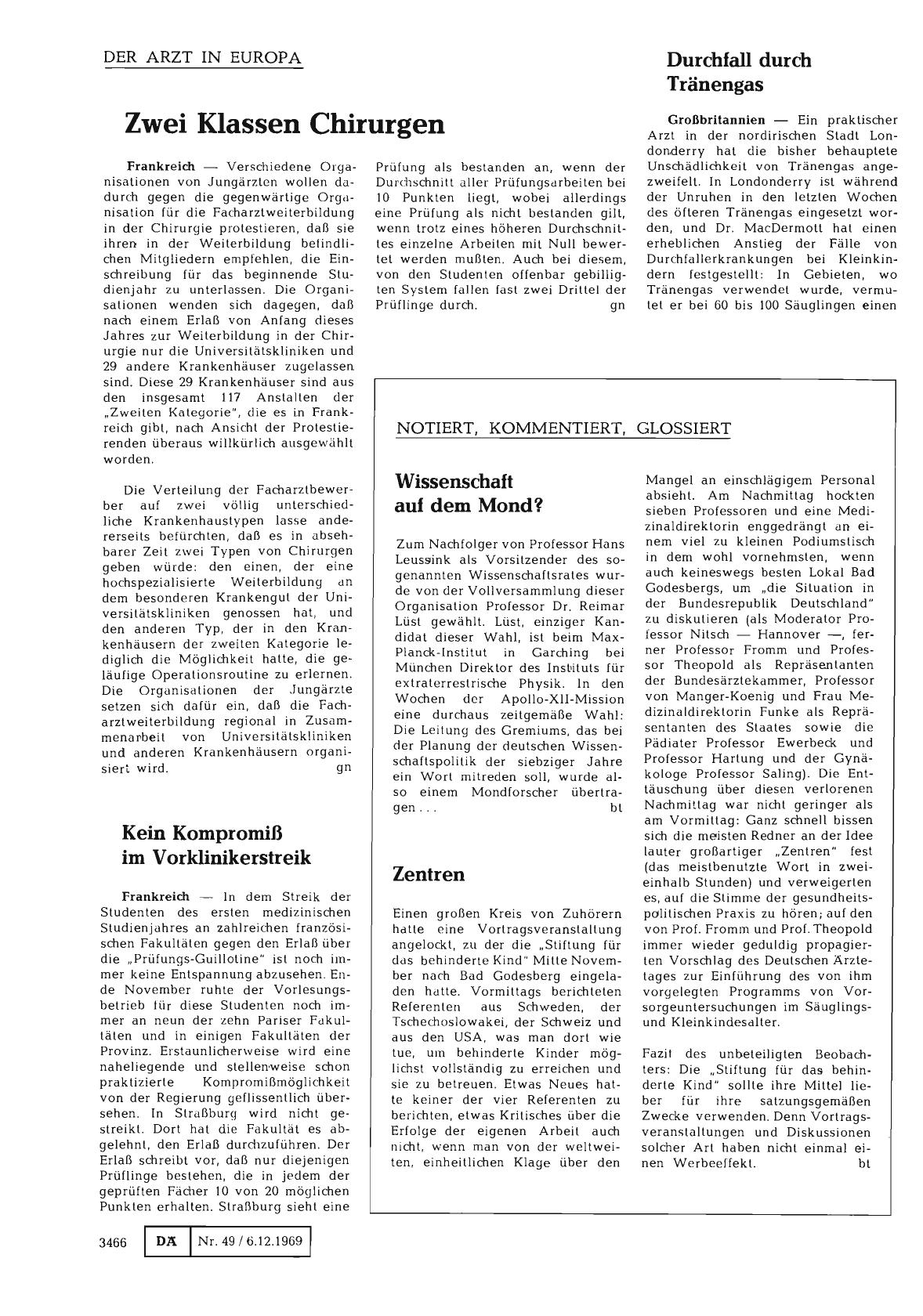 Vorschauseite 1: Zwei Klassen Chirurgen