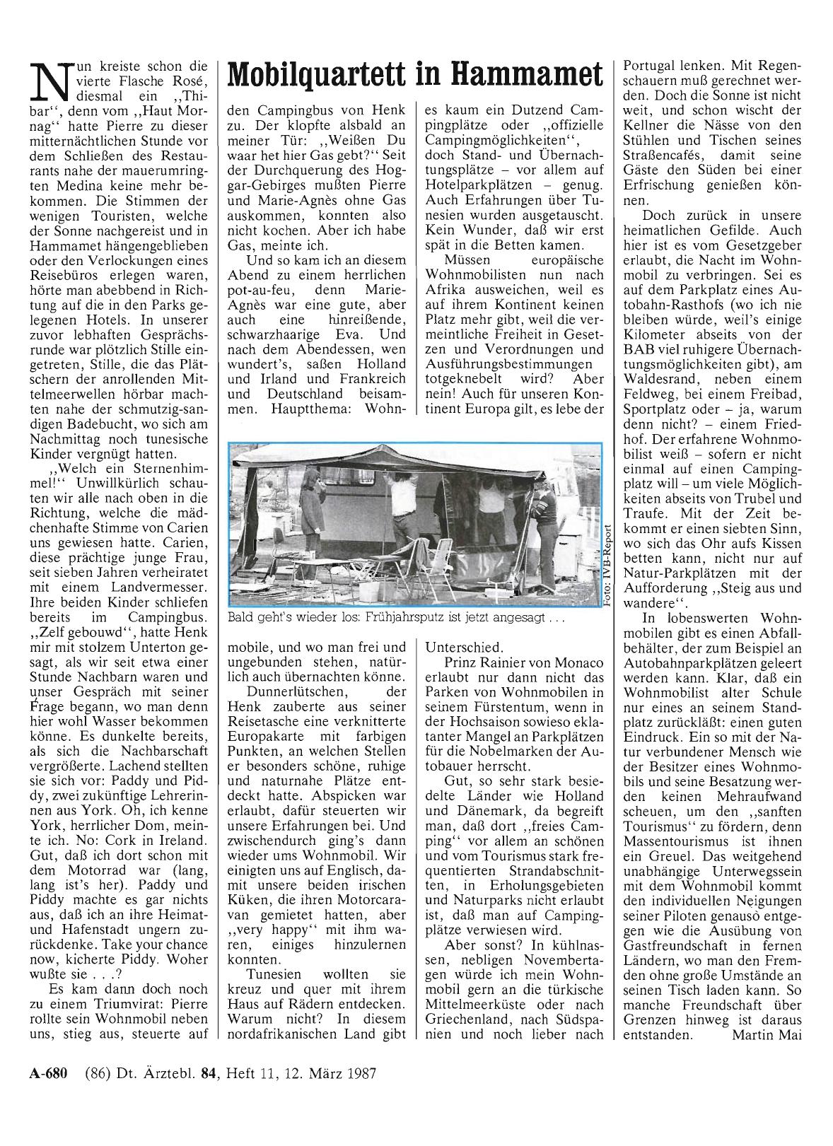 Vorschauseite 1: Mobilquartett in Hammamet