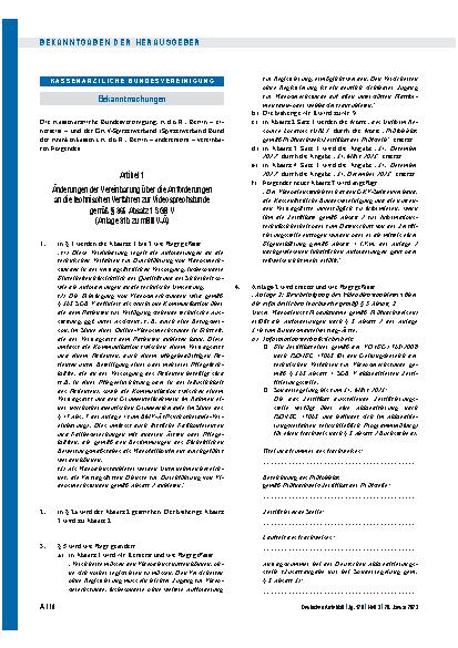 Vorschauseite 1: Änderungen der Vereinbarung über die Anforderungen an die technischen Verfahren zur Videosprechstunde gemäß § 365 Absatz 1 SGB V (Anlage 31b zum BMV-Ä)