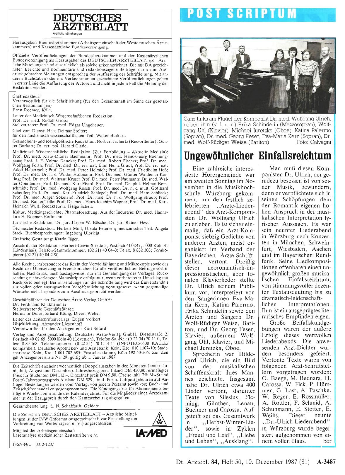 Vorschauseite 1: Ungewöhnlicher Einfallsreichtum