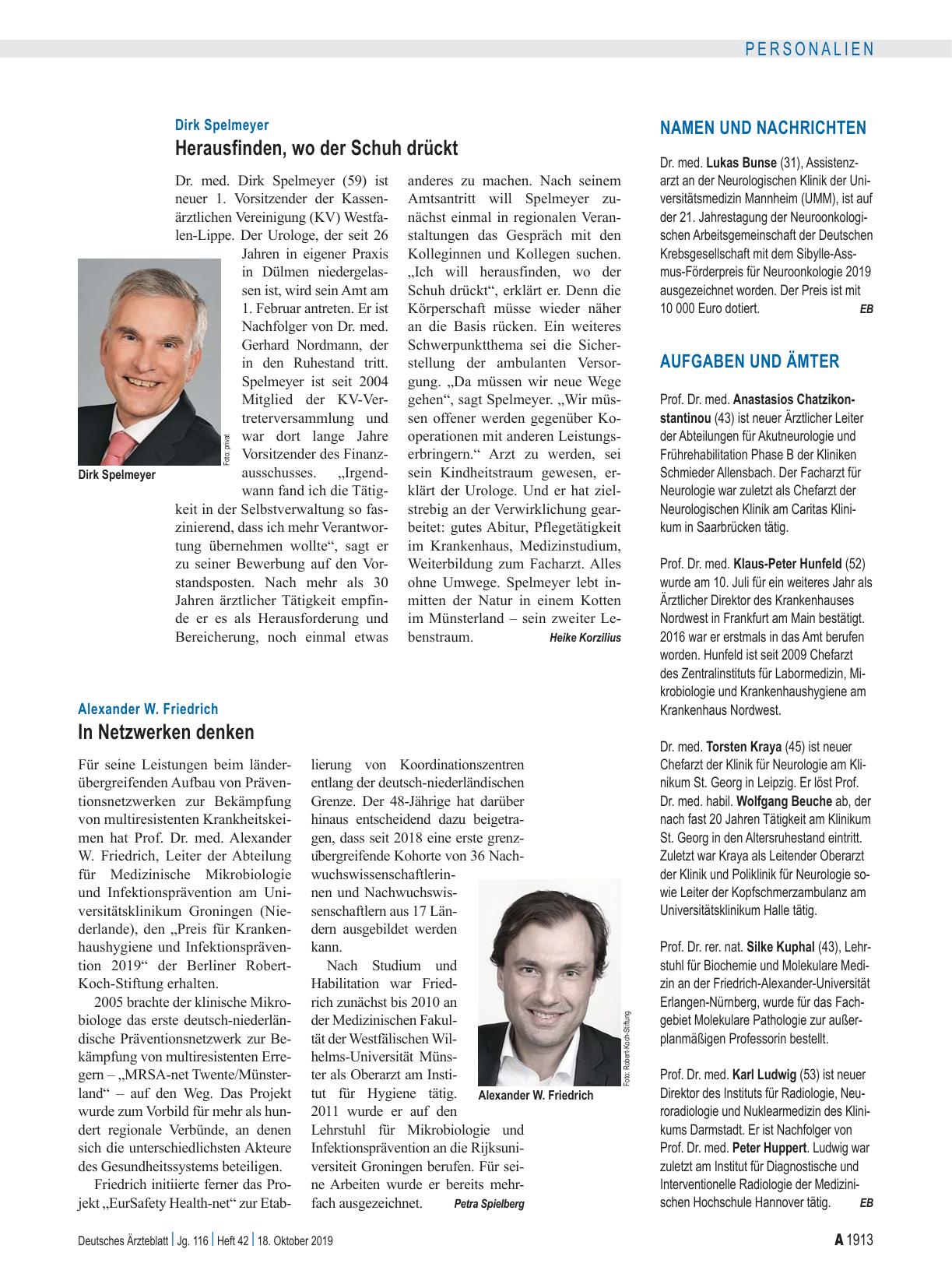 Vorschauseite 1: Aufgaben und Ämter