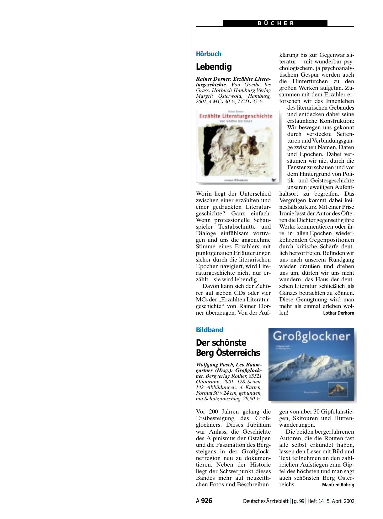 Vorschauseite 1: Großglockner