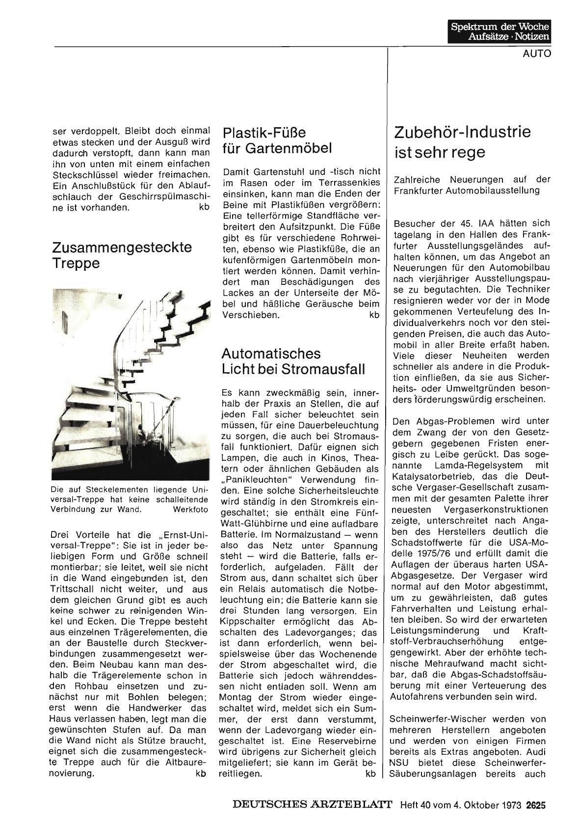 Vorschauseite 1: Plastik-Füße für Gartenmöbel