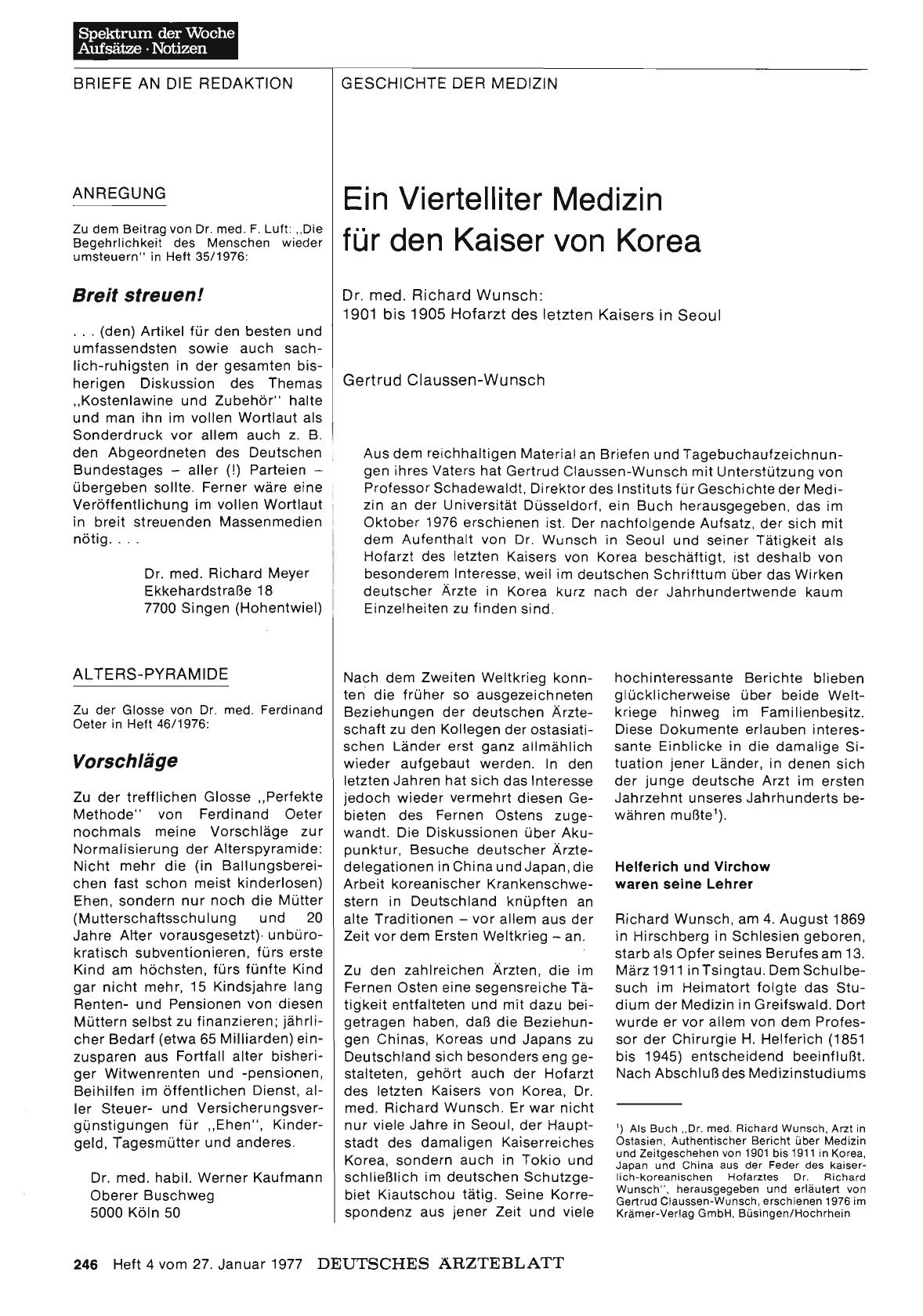 Vorschauseite 1: ALTERS-PYRAMIDE: Vorschläge