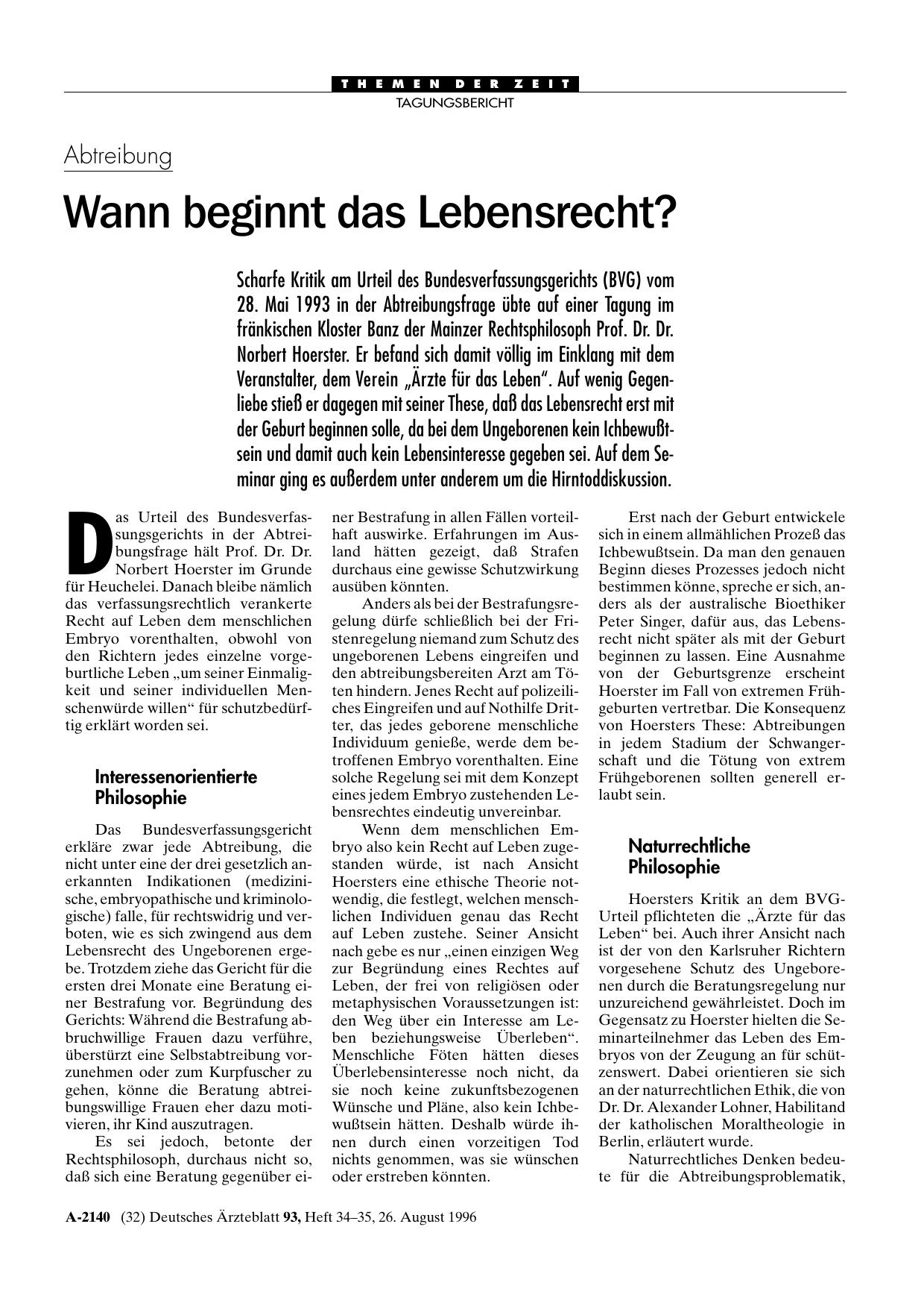 Vorschauseite 1: Leben mit neuen Organen