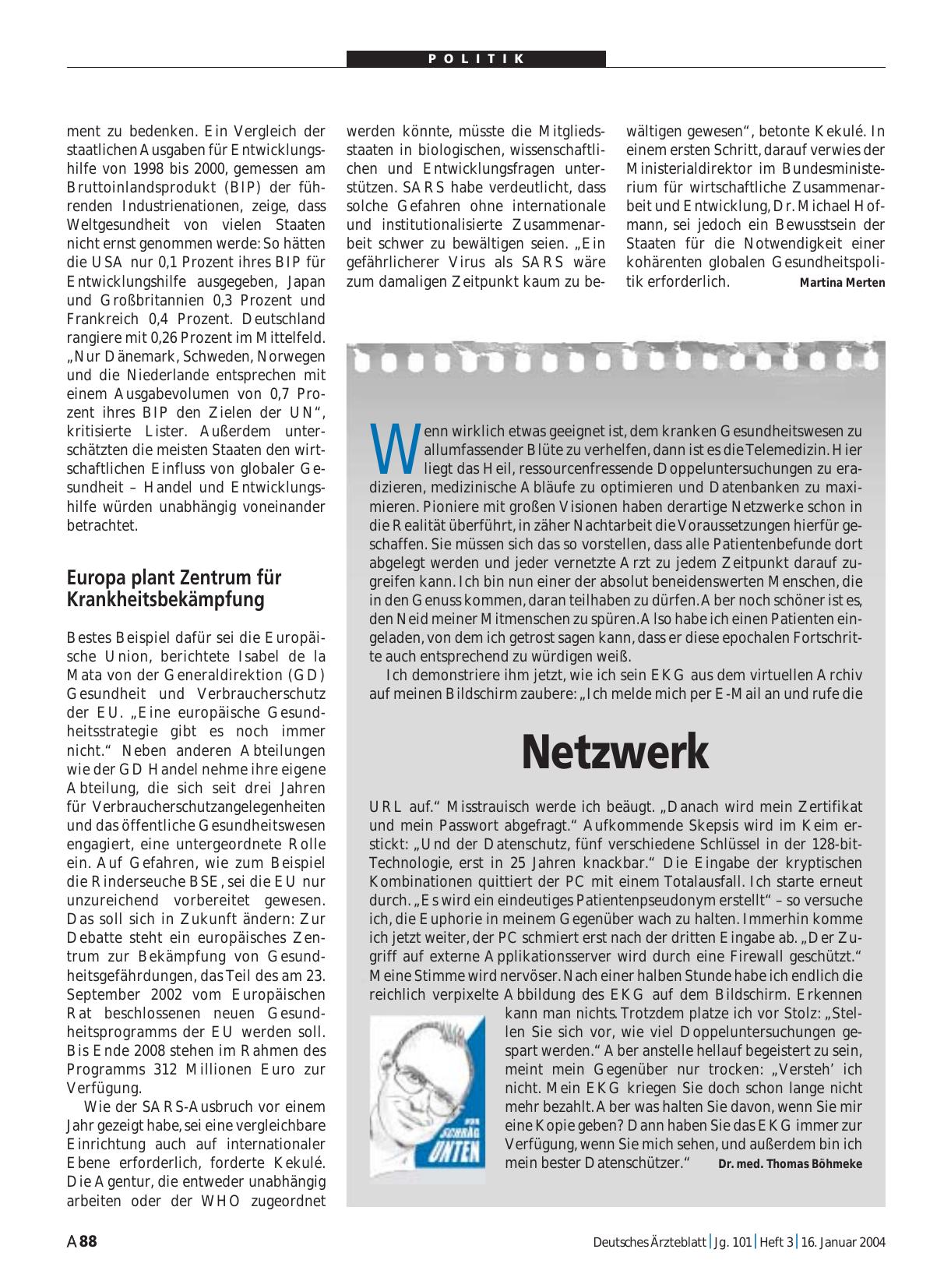 Vorschauseite 1: Netzwerk