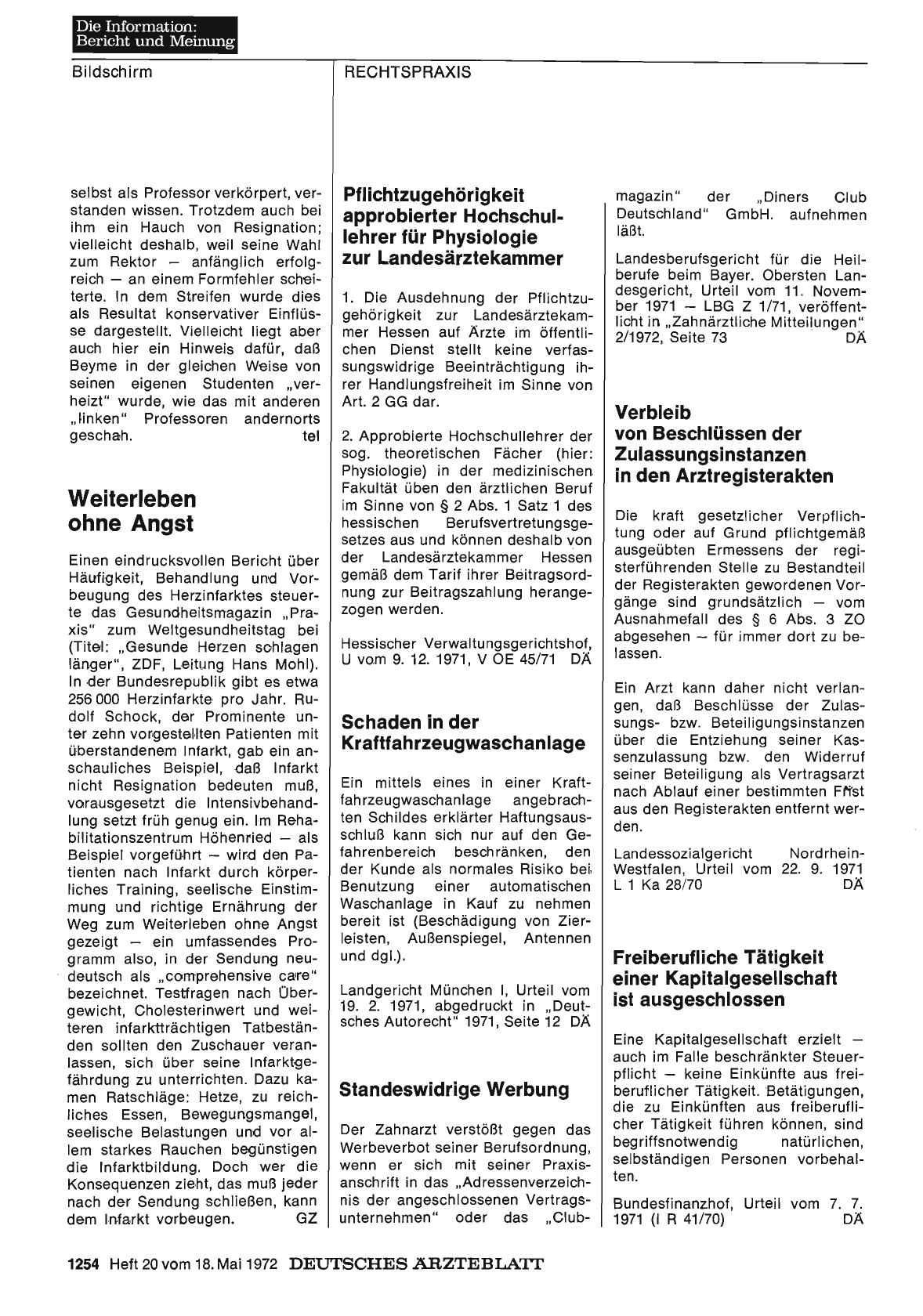 Vorschauseite 1: Weiterleben ohne Angst