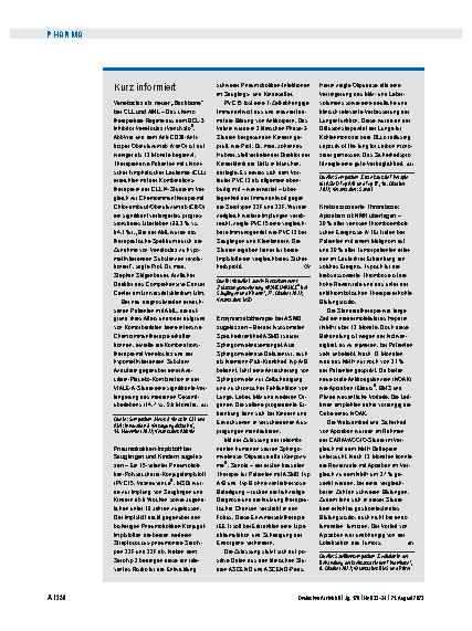 Vorschauseite 1: Kurz informiert.