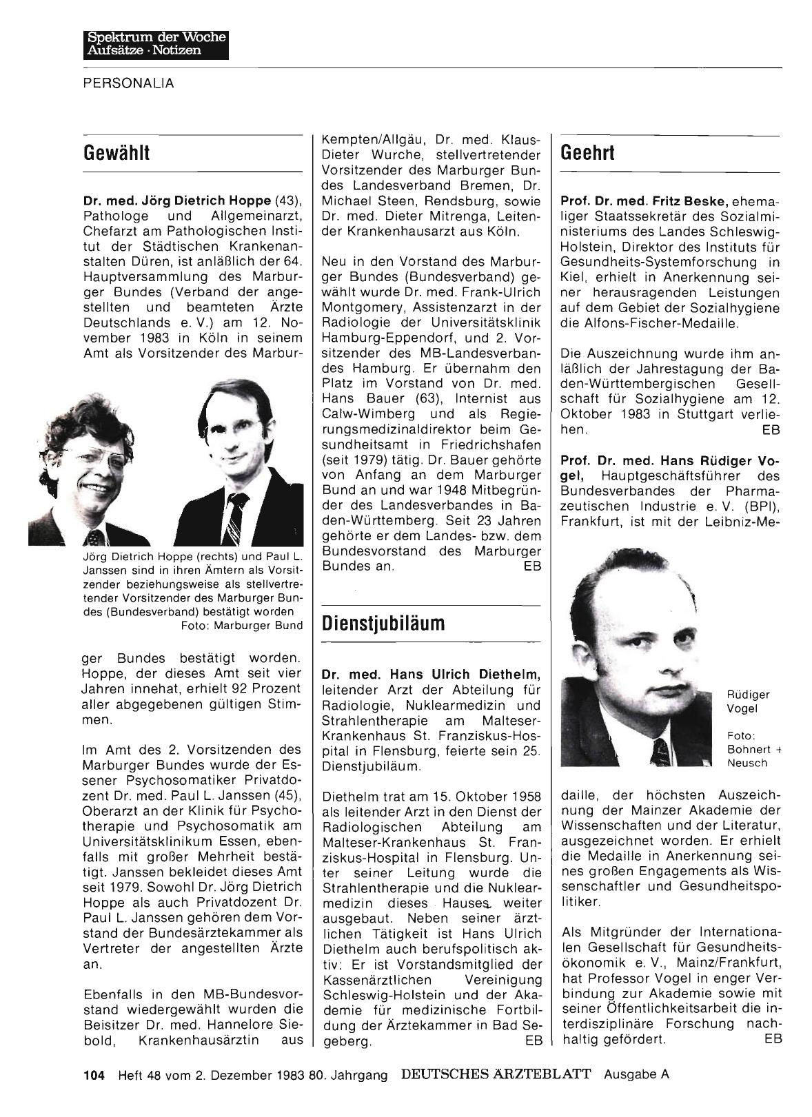 Vorschauseite 1: Geehrt