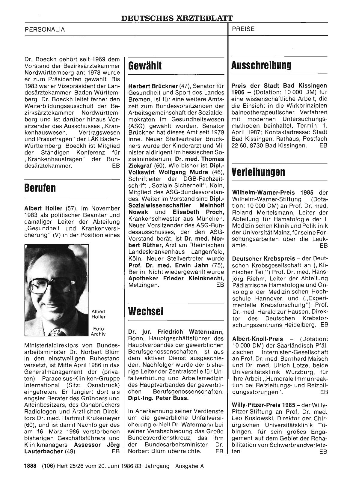 Vorschauseite 1: Berufen
