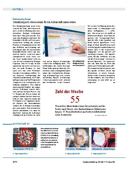 Vorschauseite 1: Zahl der Woche: 55