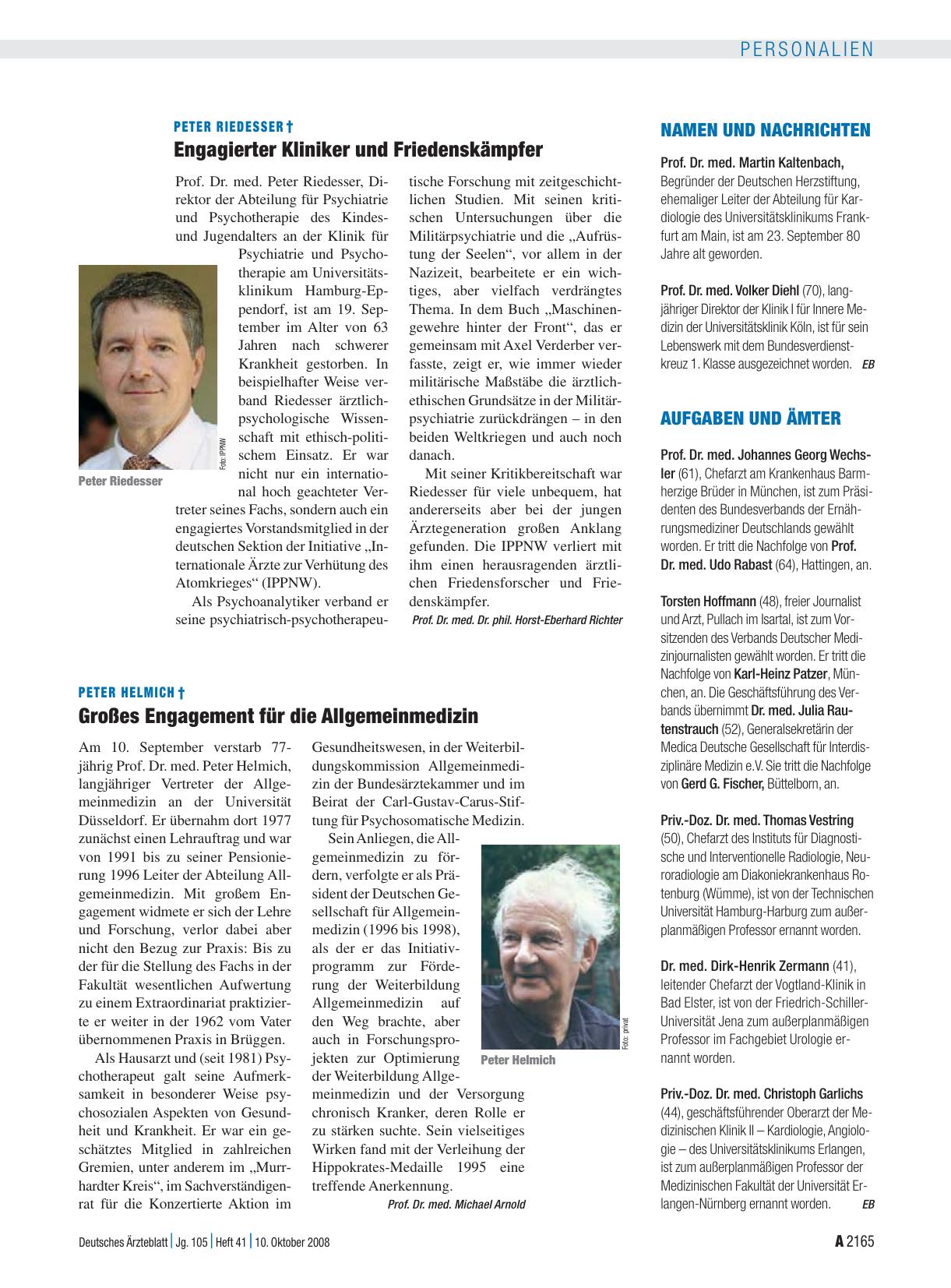 Vorschauseite 1: Aufgaben und Ämter