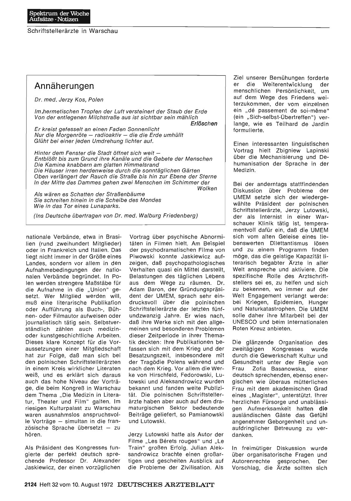 Vorschauseite 1: Annäherungen