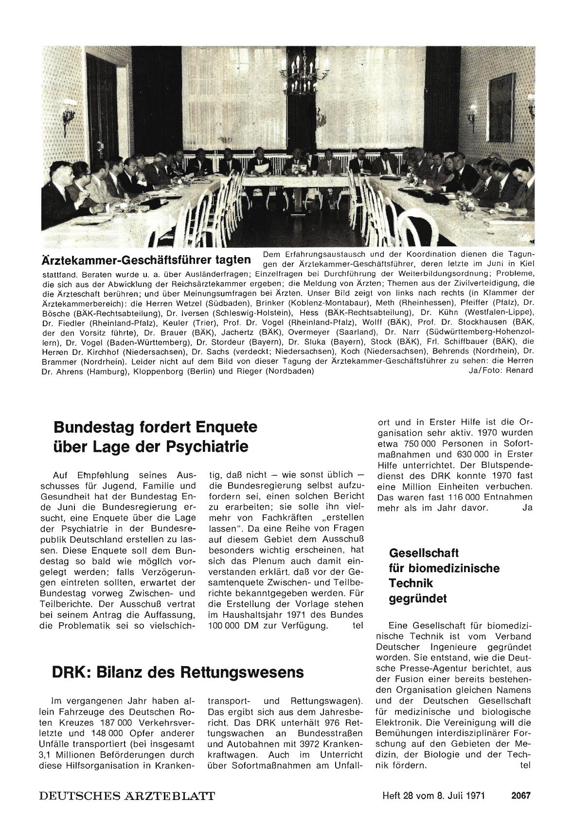 Vorschauseite 1: DRK: Bilanz des Rettungswesens