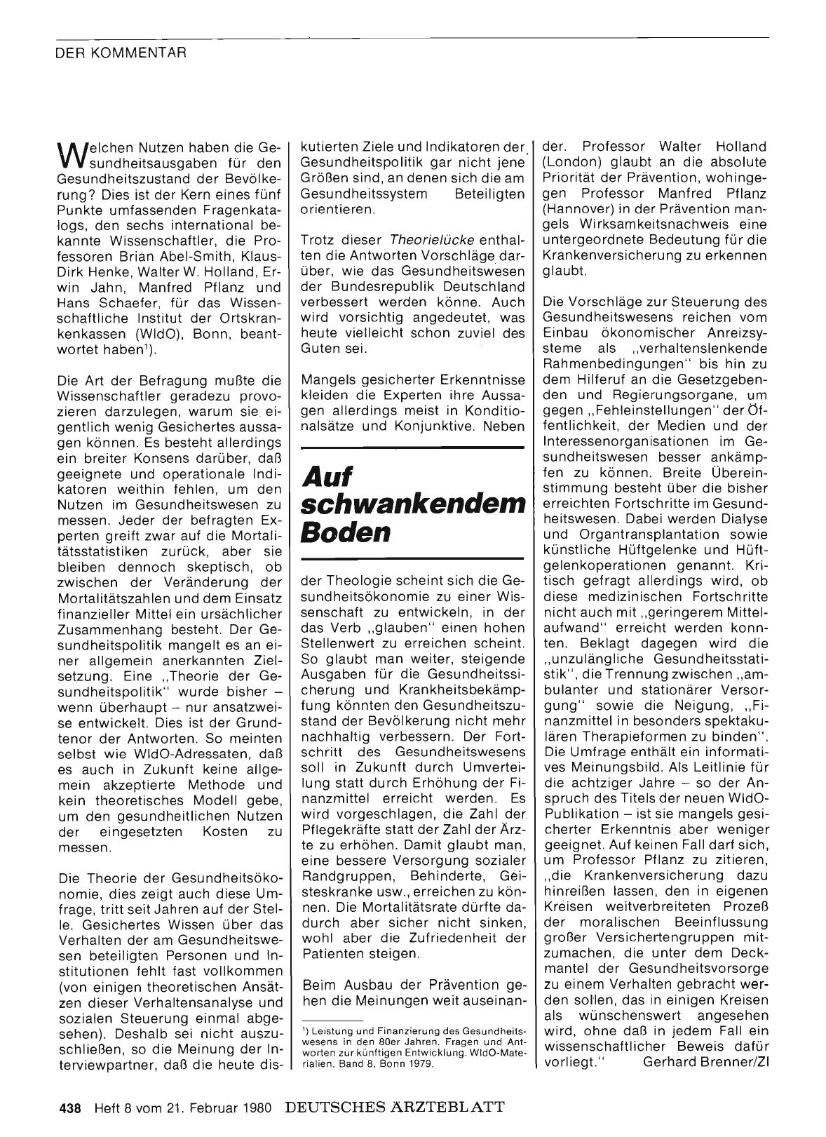 Vorschauseite 1: Auf schwankendem Boden