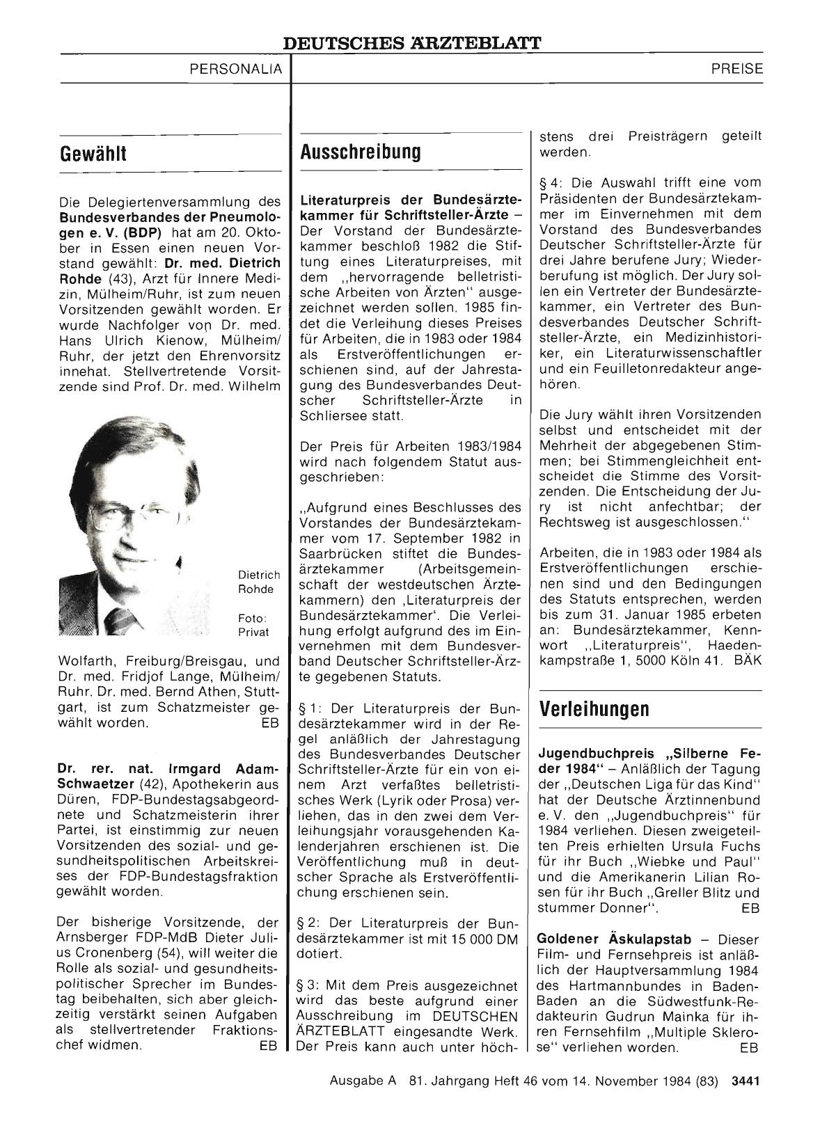 Vorschauseite 1: Gewählt