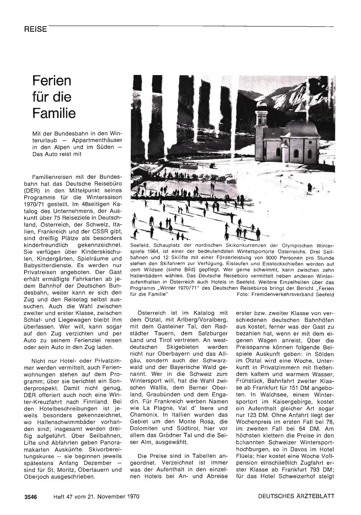 Vorschauseite 1: Ferien für die Familie