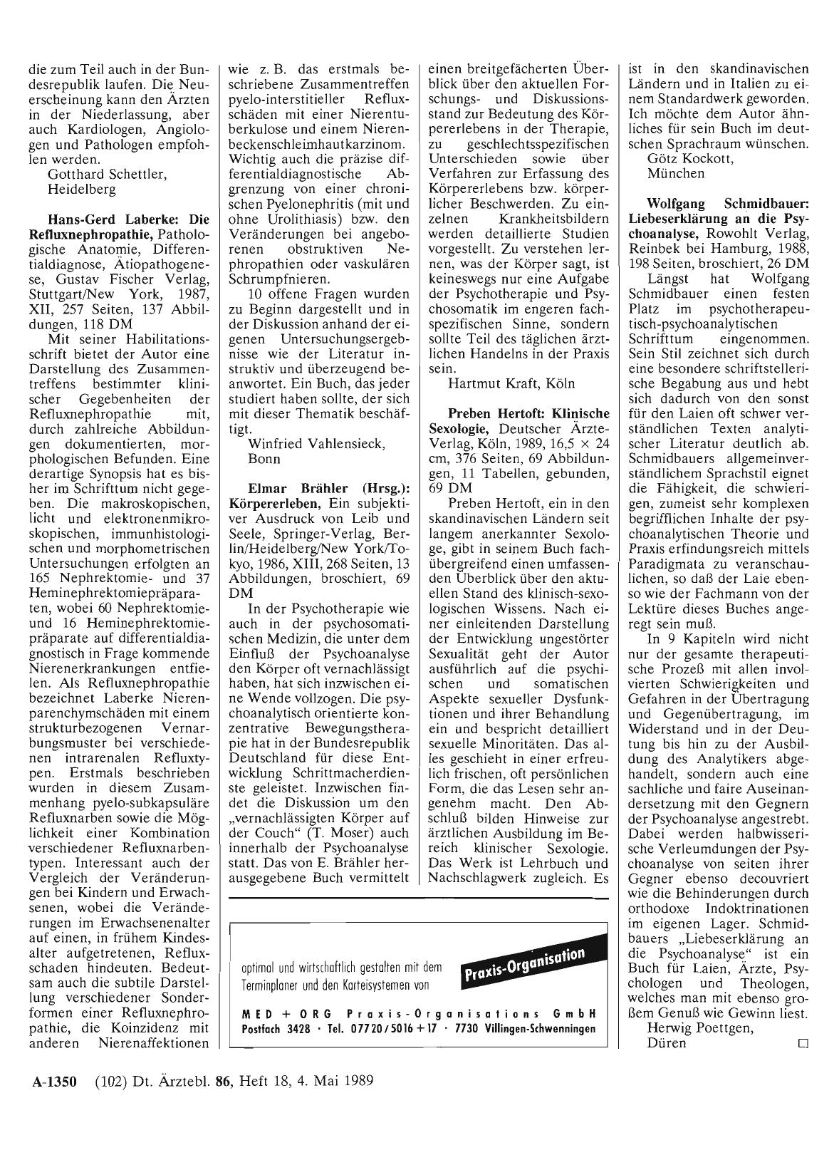 Vorschauseite 1: Wolfgang Schmidbauer: Liebeserklärung an die Psychoanalyse