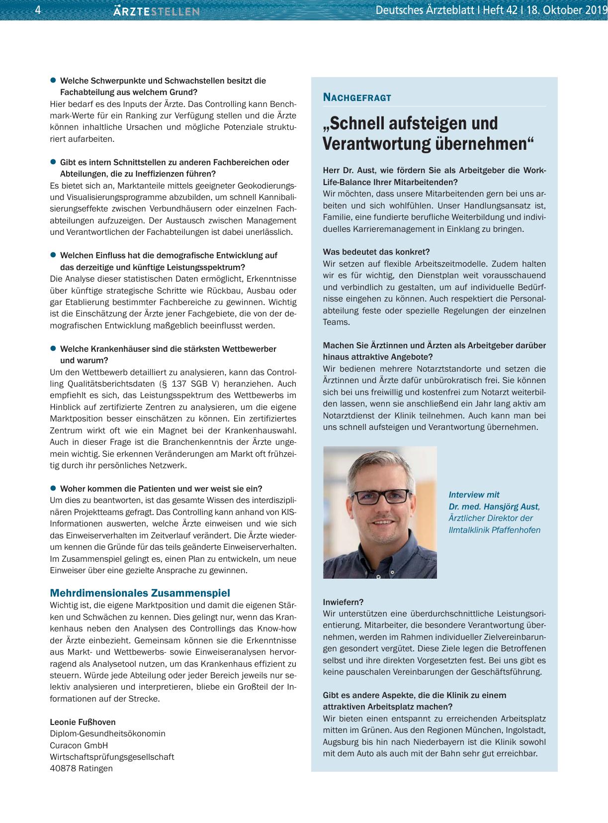 Vorschauseite 1: „Schnell aufsteigen und Verantwortung übernehmen“