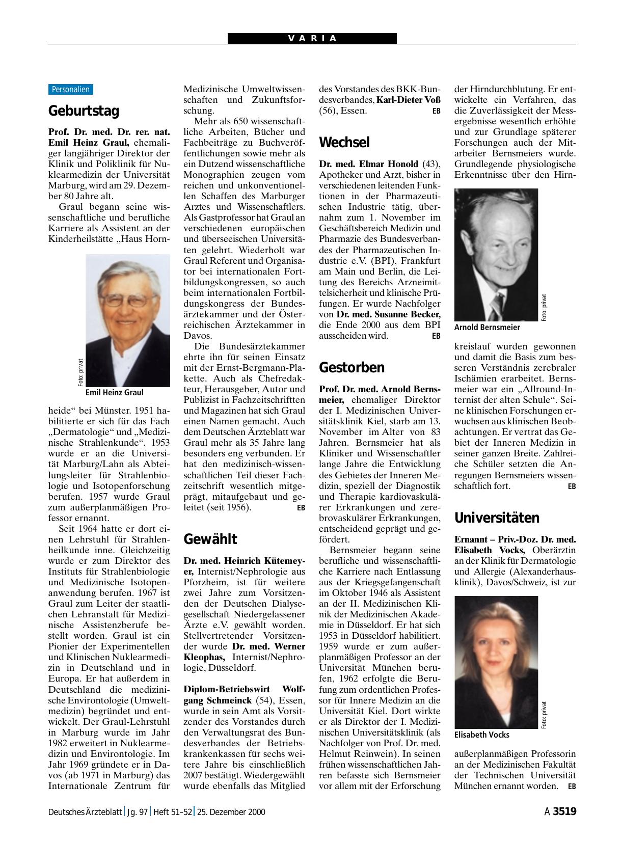 Vorschauseite 1: Universitäten
