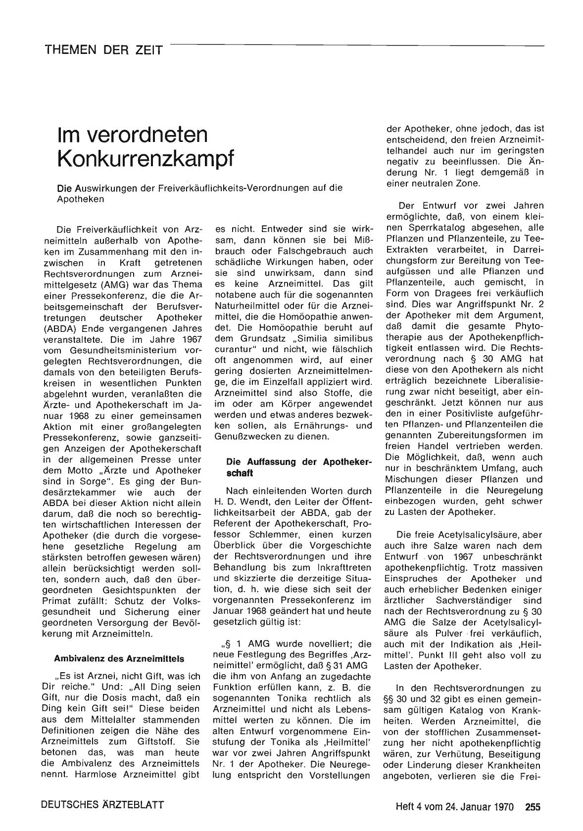 Vorschauseite 1: Im verordneten Konkurrenzkampf