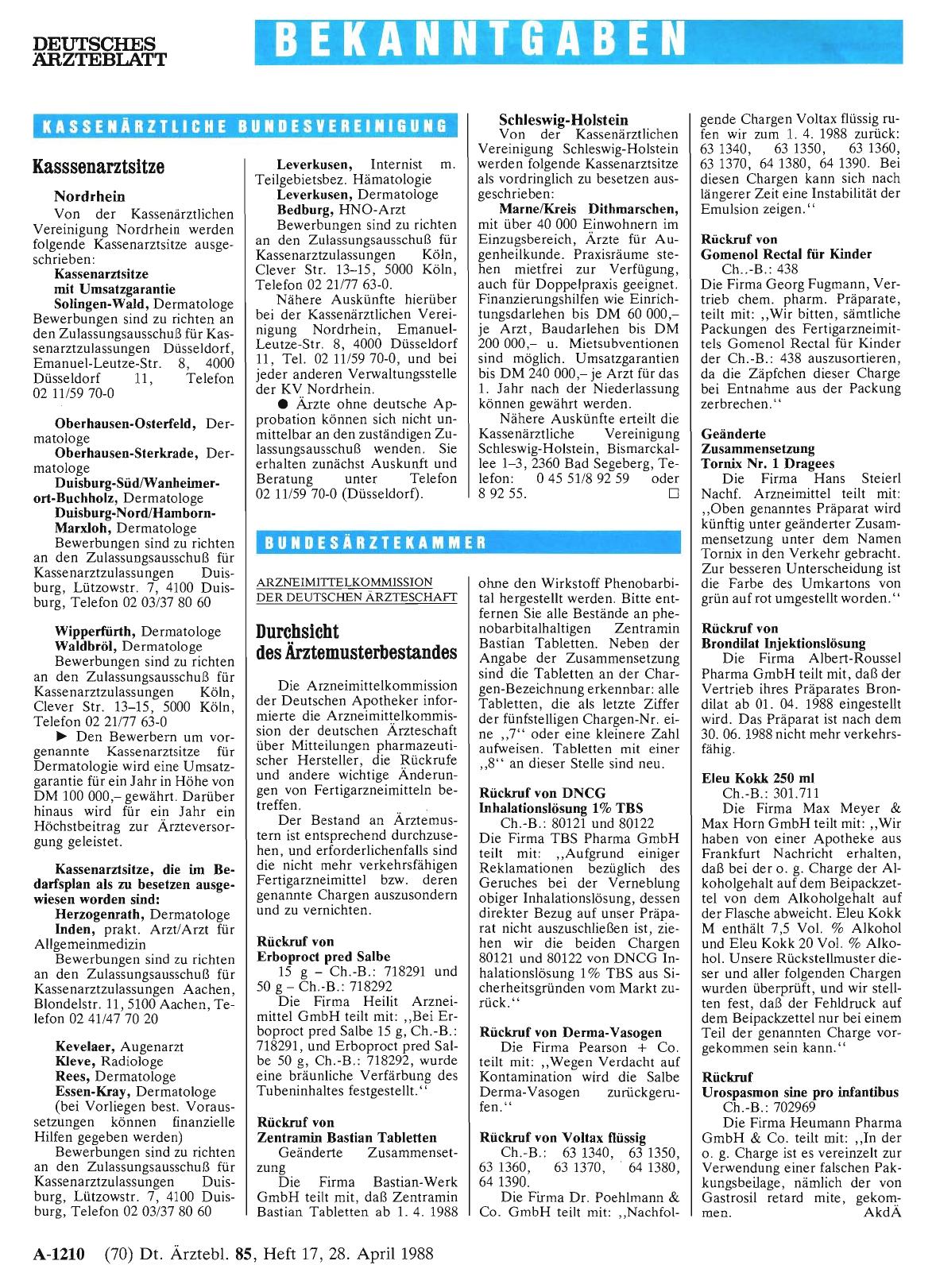 Vorschauseite 1: Kasssenarztsitze