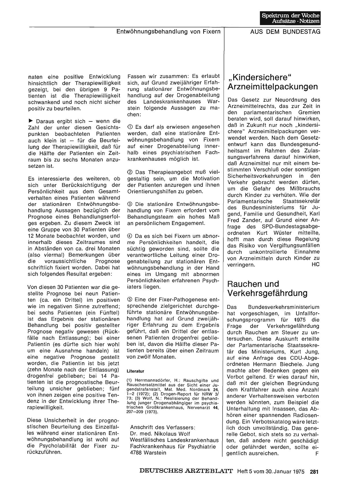 Vorschauseite 1: „Kindersichere„ Arzneimittelpackungen