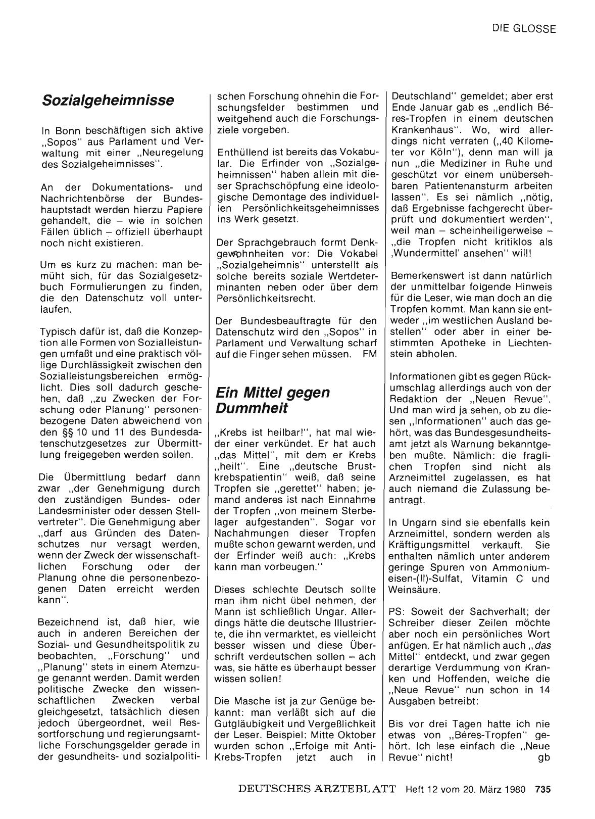 Vorschauseite 1: Ein Mittel gegen Dummheit