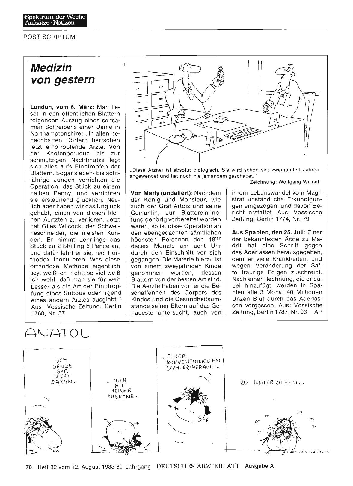 Vorschauseite 1: Medizin von gestern