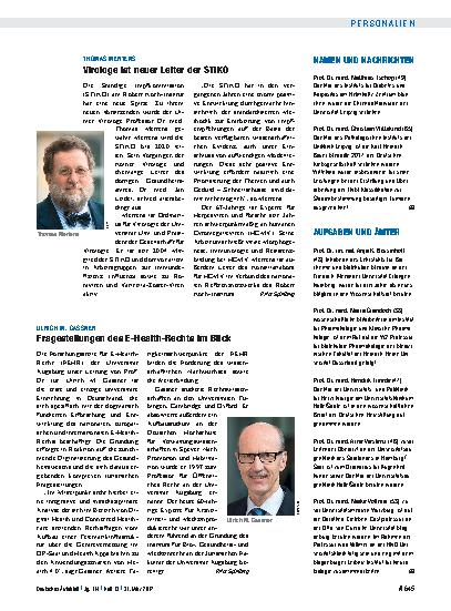 Vorschauseite 1: Aufgaben und Ämter