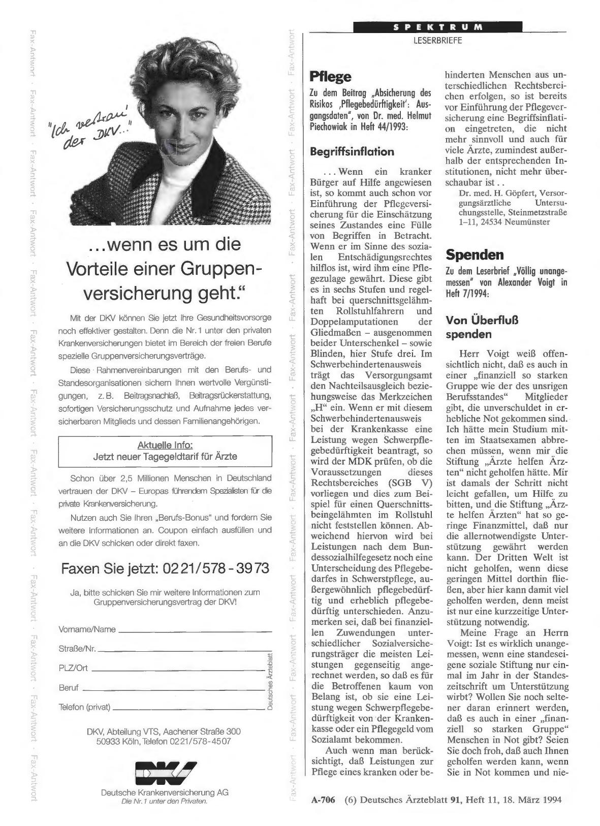 Vorschauseite 1: Spenden: Von Überfluß spenden