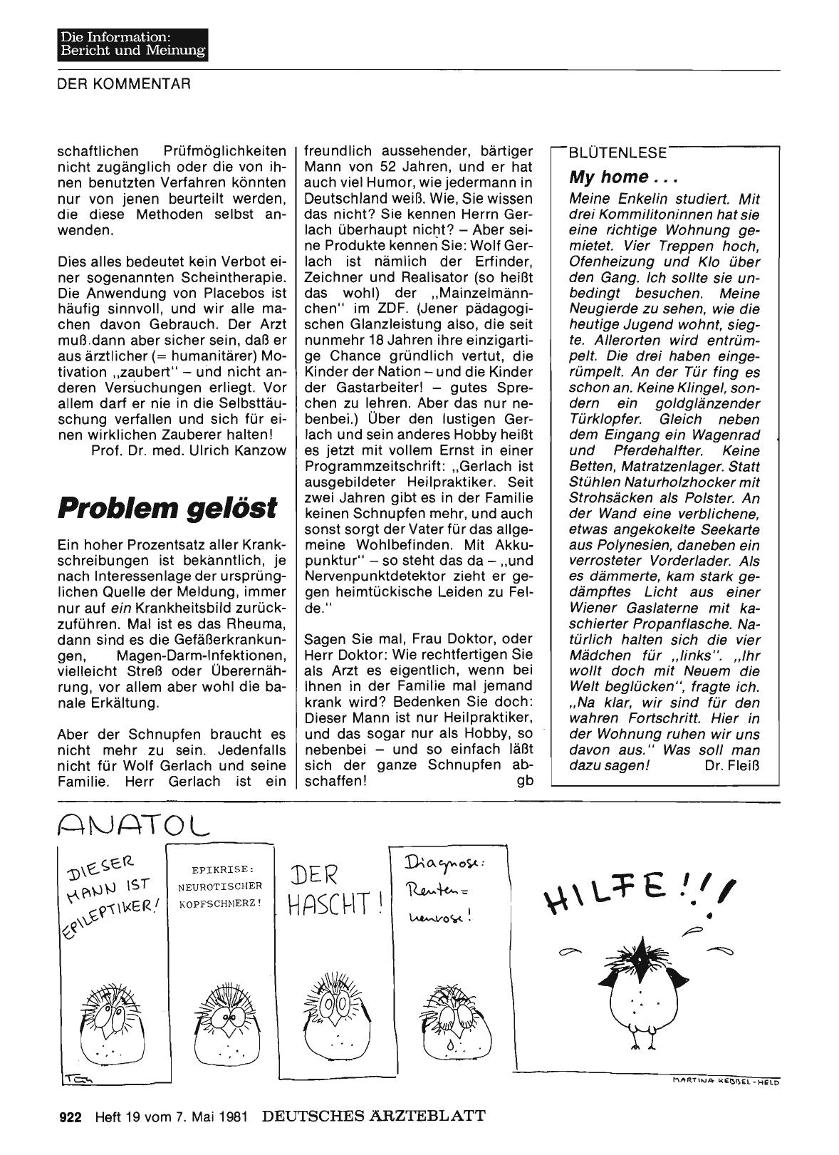 Vorschauseite 1: Problem gelöst