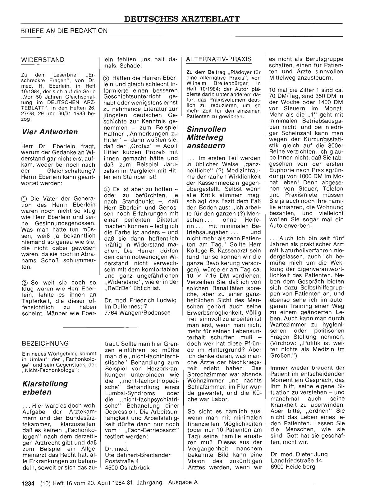 Vorschauseite 1: ALTERNATIV-PRAXIS: Sinnvollen Mittelweg ansteuern