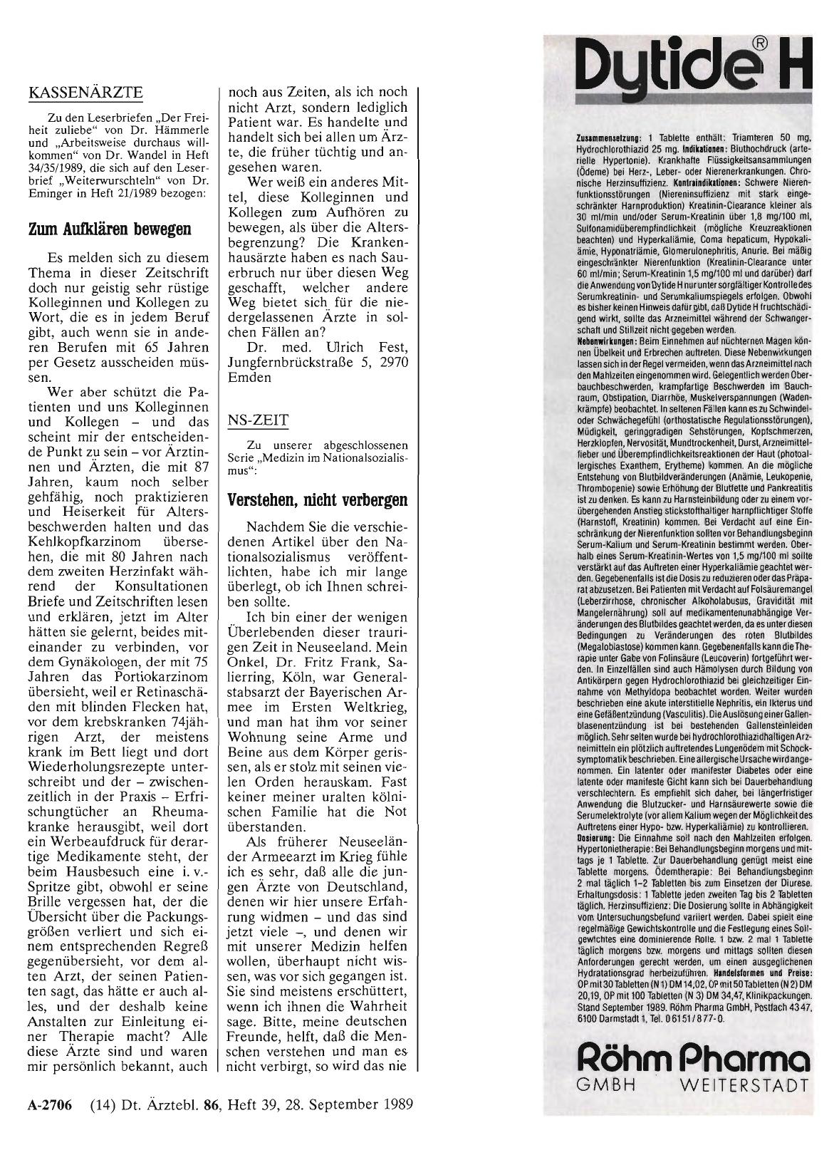 Vorschauseite 1: KASSENÄRZTE: Zum Aufklären bewegen