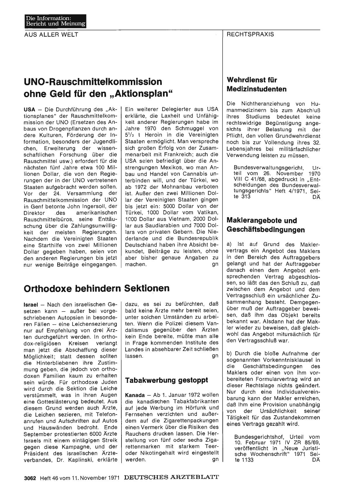 Vorschauseite 1: Tabakwerbung gestoppt