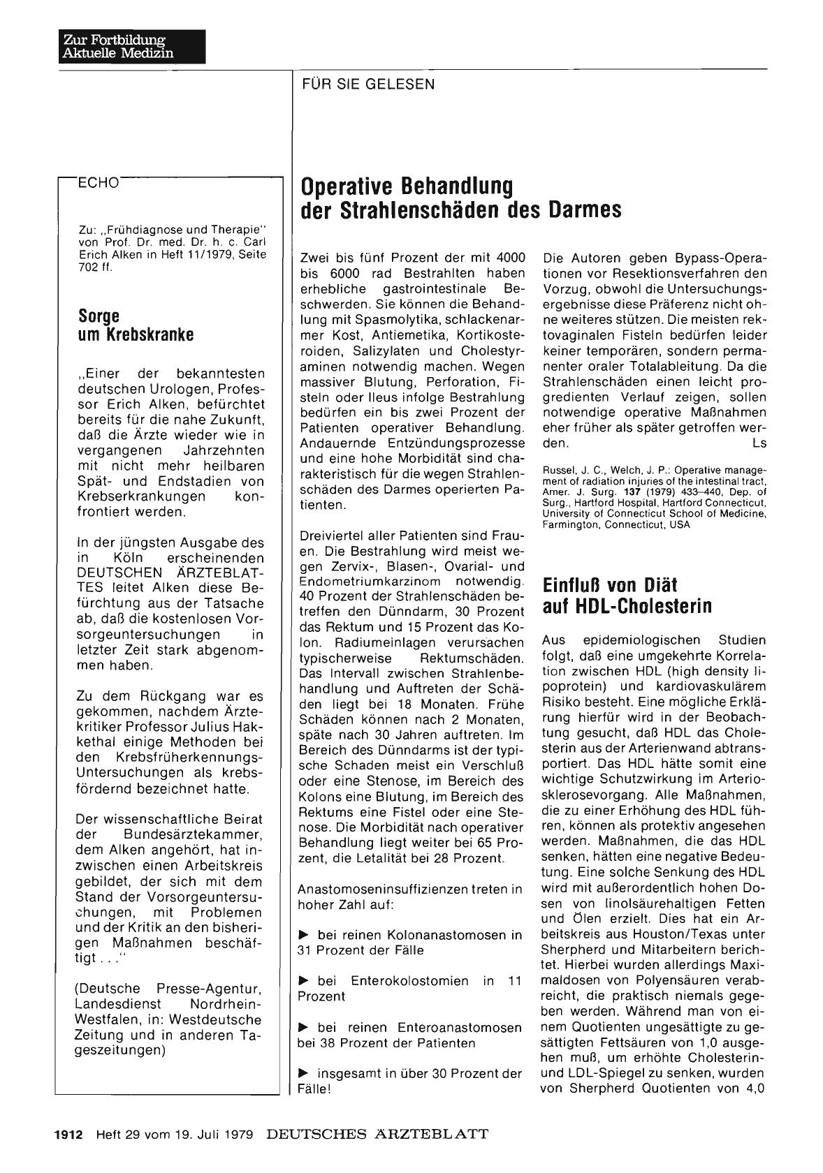 Vorschauseite 1: Sorge um Krebskranke