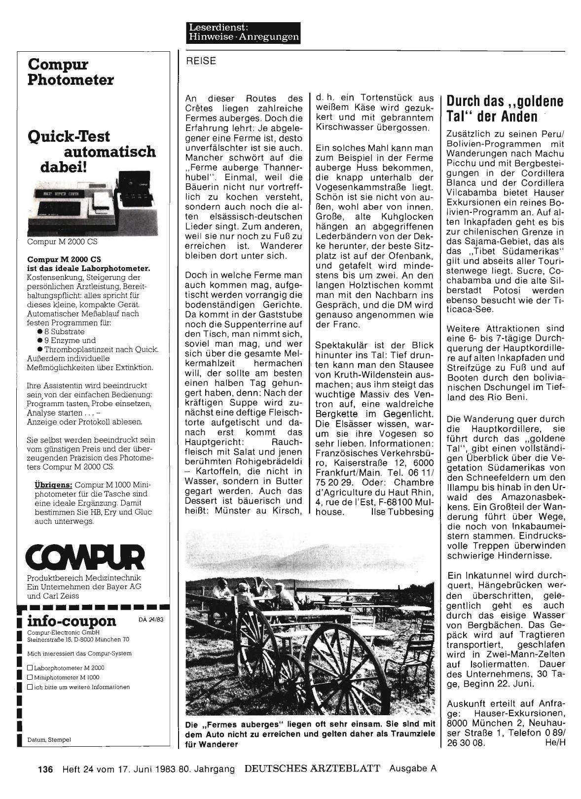 Vorschauseite 1: Durch das „goldene Tal“ der Anden