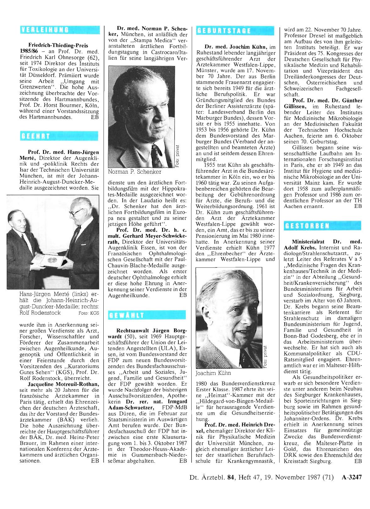 Vorschauseite 1: Gestorben