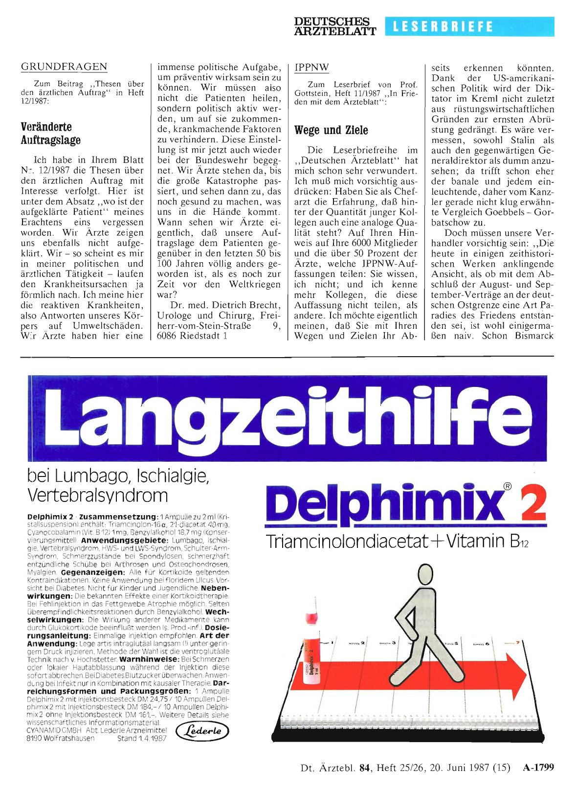 Vorschauseite 1: IPPNW: Wege und Ziele
