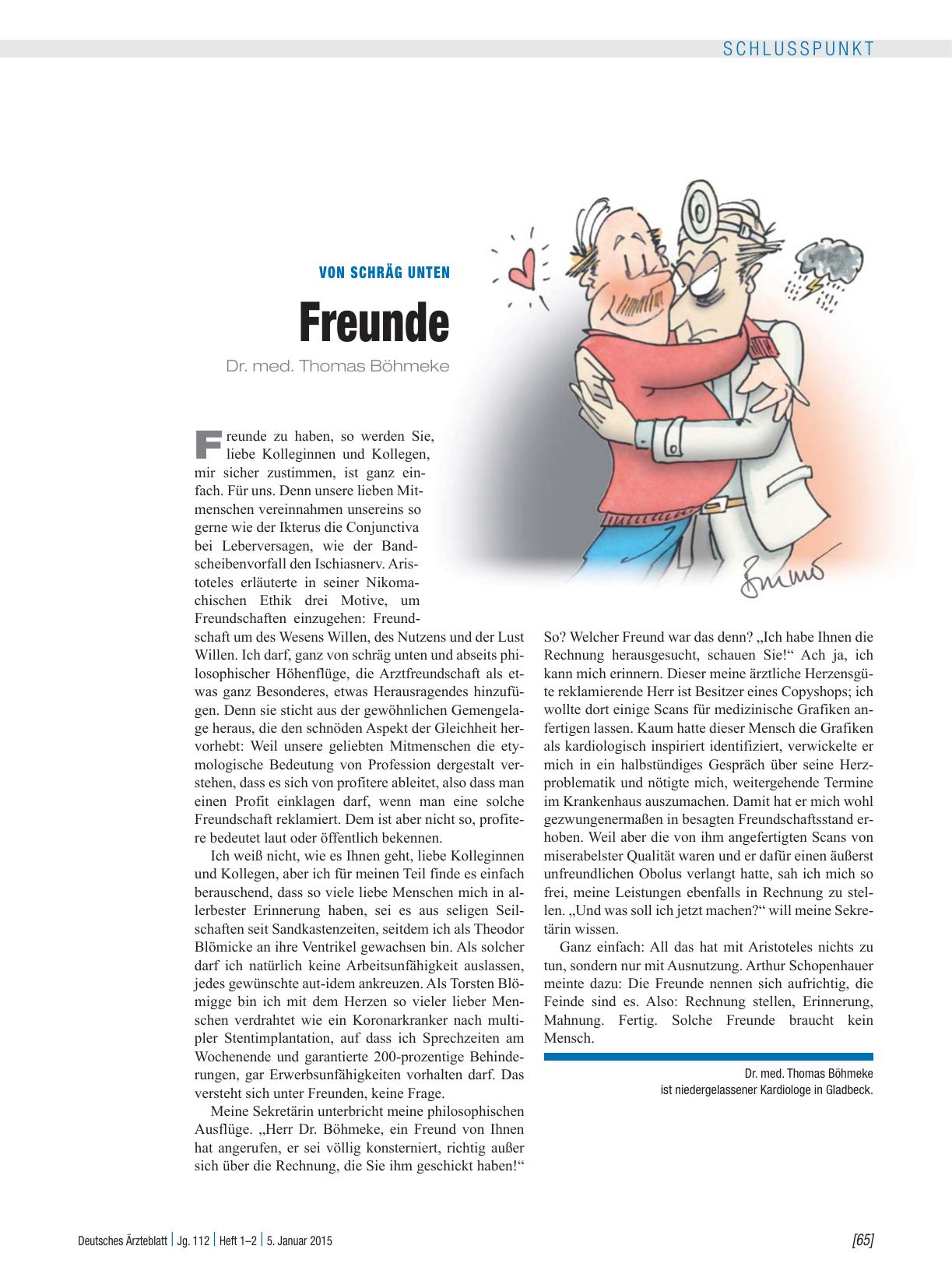 Vorschauseite 1: Von schräg unten: Freunde
