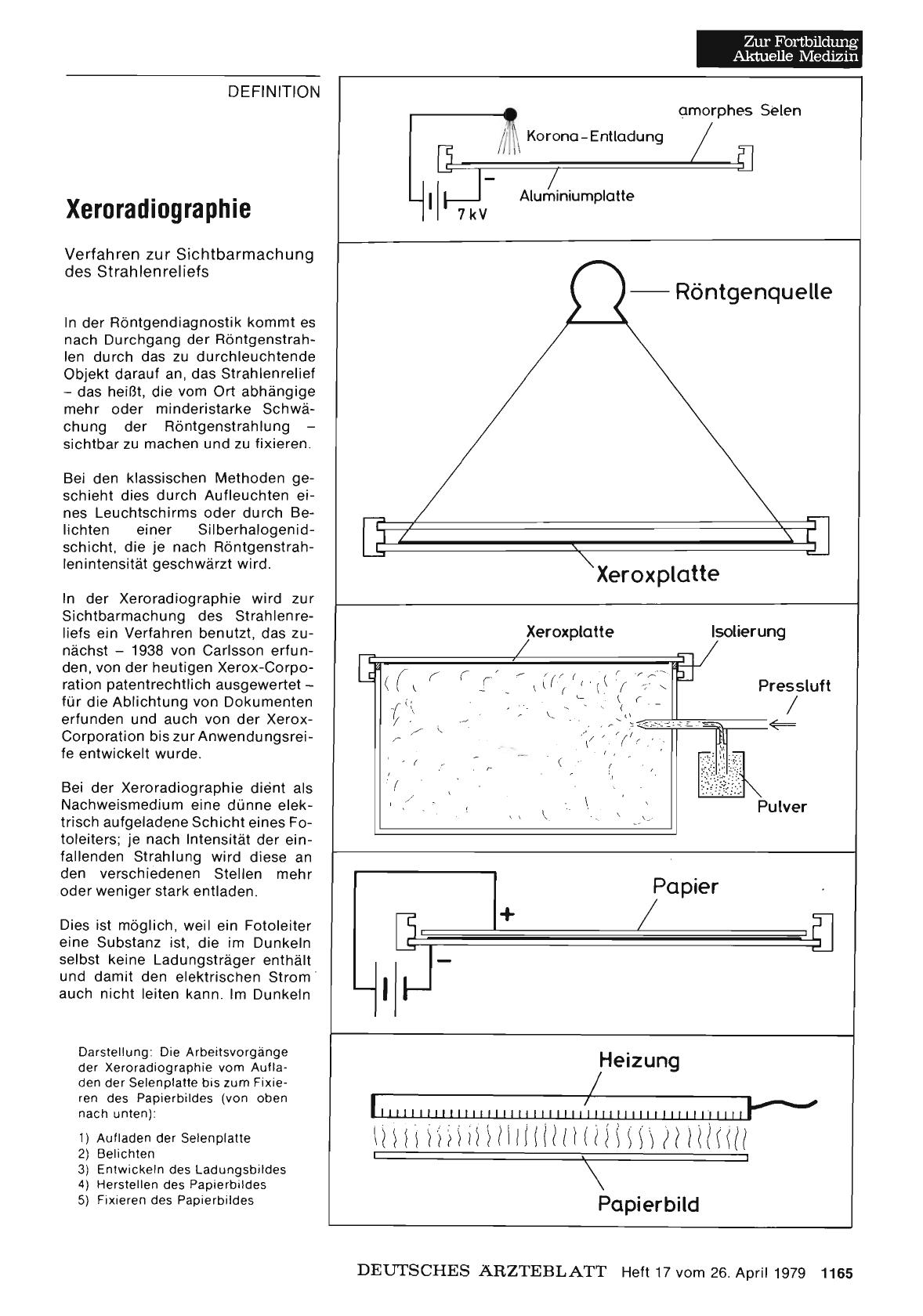 Vorschauseite 1: Xeroradiographie
