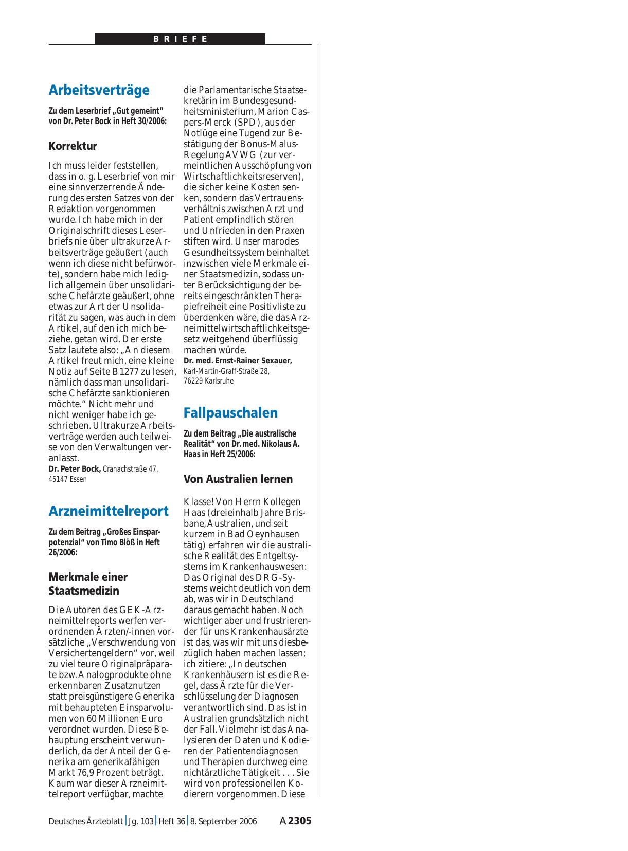 Vorschauseite 1: Arbeitsverträge: Korrektur