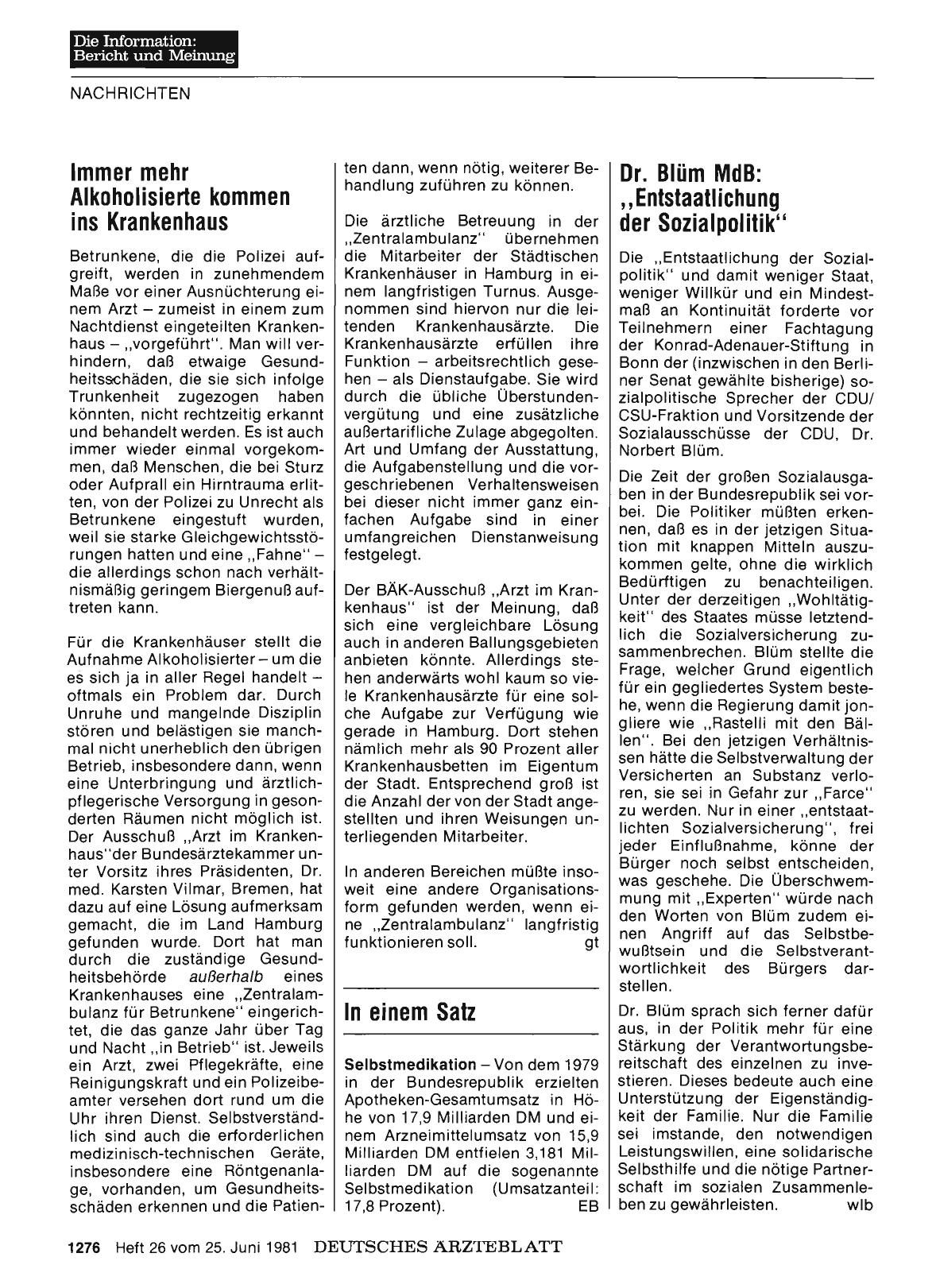 Vorschauseite 1: In einem Satz
