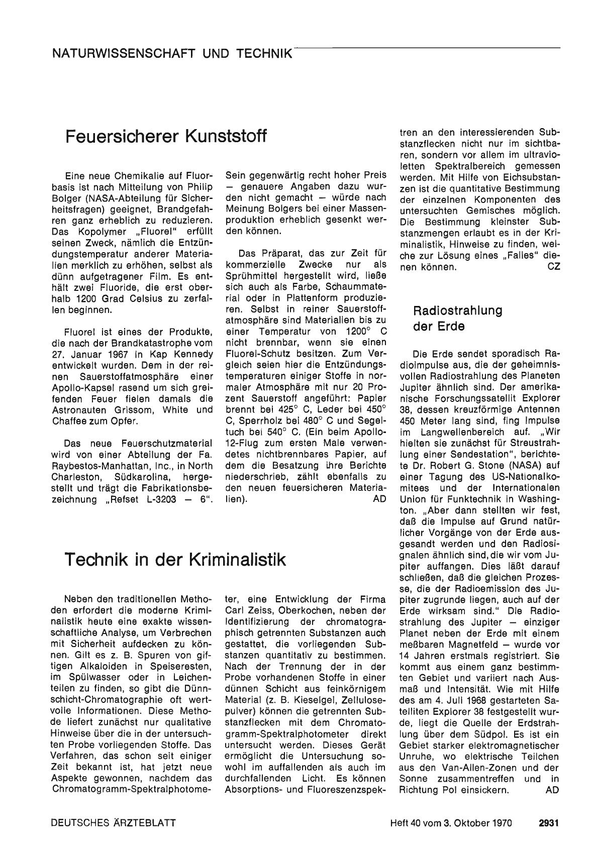 Vorschauseite 1: Radiostrahlung der Erde